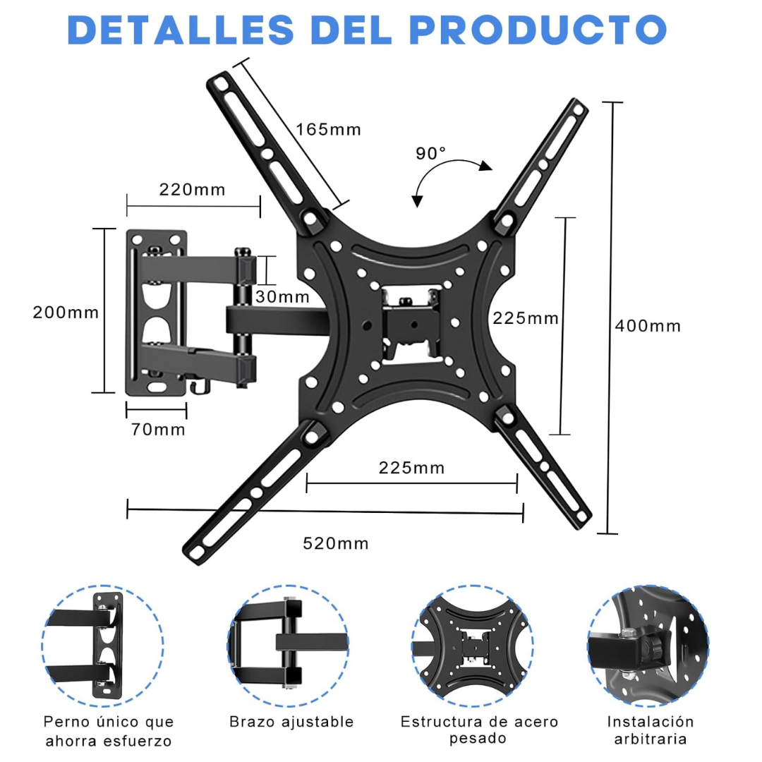 Rack TV 17"-55" pulgadas
