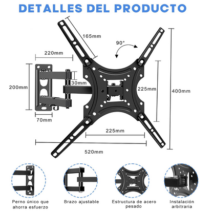 Rack TV 17"-55" pulgadas
